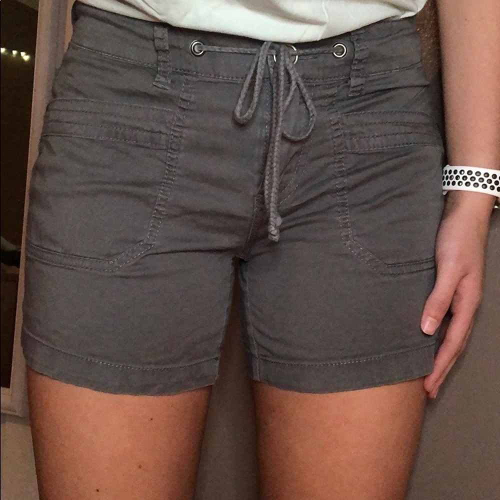 Gray Khaki Shorts